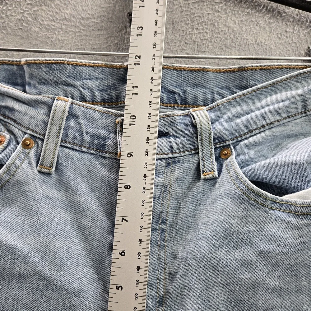 Levi's 511 Men Jeans 34X32 Light Blue Denim Slim Fit 32
